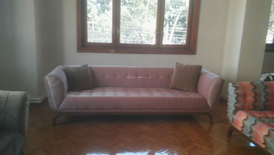 Alzehoomar ailesinin renkli oturma odası seçimi